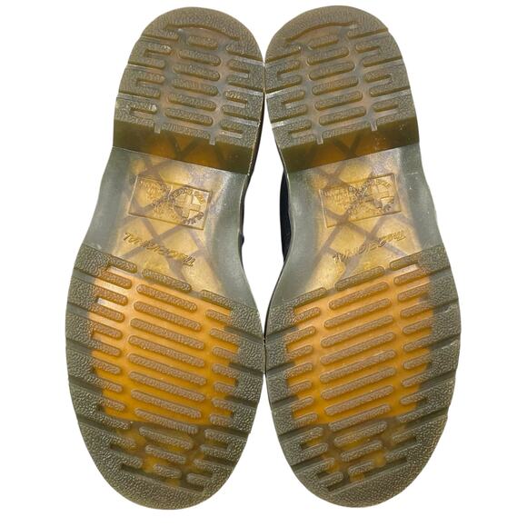 Dr. Martens Women’s Black Leather Combat Boots Size US 7 - Picture 9 of 10